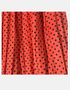 Polka Dot Pleated Skirt