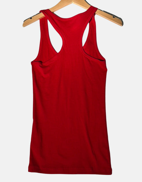 Vivid Scarlet Racerback Tank F