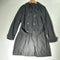 Classic Belted Trench Coat with Double-Breasted Design