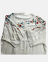 Embroidered Elegance Bomber Jacket F