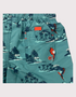 Nautical Neon Lime Swim Trunks 