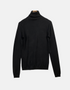 Women's Black Turtleneck Sweater