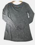 Heathered Charcoal Long-Sleeve Tee