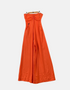 Orange women dress FM