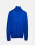 Classic Royal Blue Turtleneck Sweater