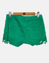 Green colour shorts FM