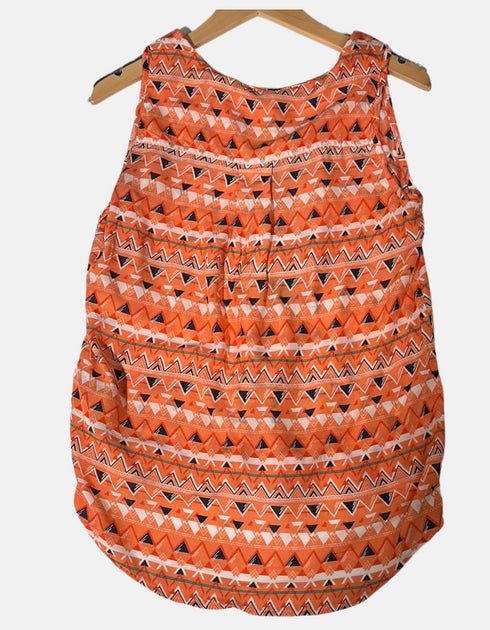 Aztec-Inspired Geometric Tank