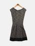 Striped Sleeveless Fit & Flare Dress