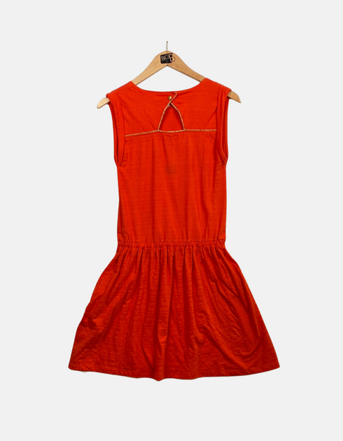 Orange dress girl FM