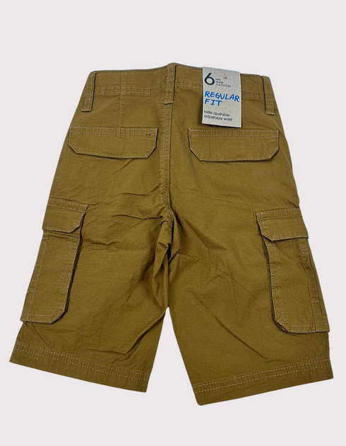 Mustard Trekker Cargo Shorts