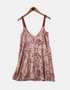 Pink floral tank TM