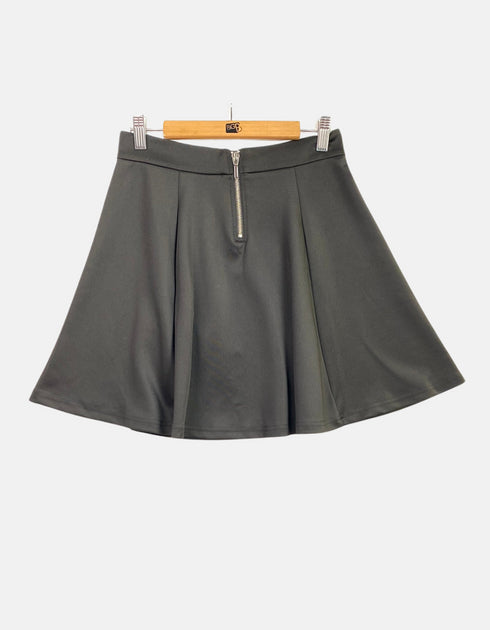 Skirt 5 silver zip FM