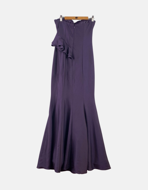 Purple long dress FM