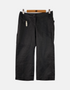 Women's Cropped Black Trousers