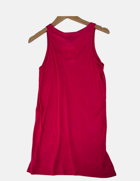 Crimson Sleeveless Tank Top