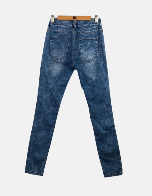 Blue Washed Skinny Jeans