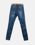 Blue Washed Skinny Jeans