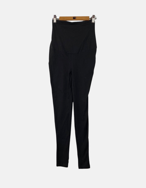 High-Waist Black Leggings