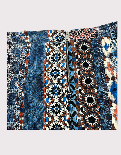 Eclectic Elegance A-Line Skirt F