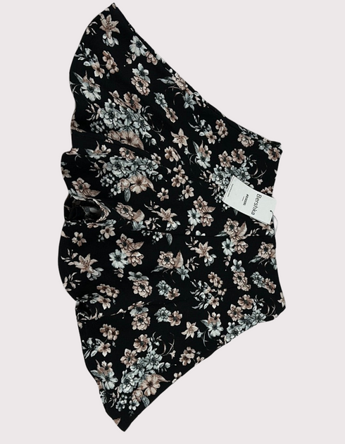 Nocturnal Blossom Flared Skirt