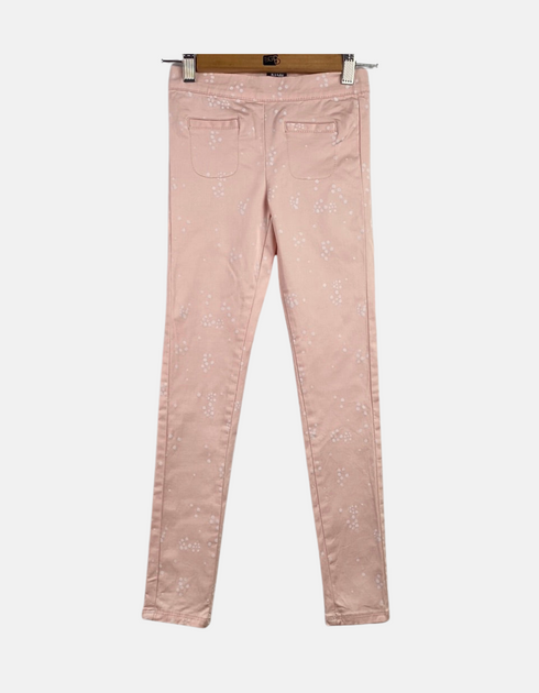 Pink with white dot kids pants FM