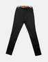 Sleek Black Slim-Fit Trousers