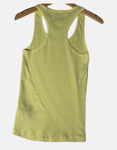 Lime Green Scoop-Neck Tank