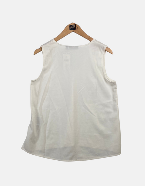 White pearl blouse FM