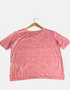 Women's Pink Geometric Print T-Shirt