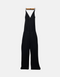 Women's Black Spaghetti Strap Jumpsuit