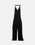 Women's Black Spaghetti Strap Jumpsuit