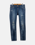 Distressed Denim Skinny Jeans