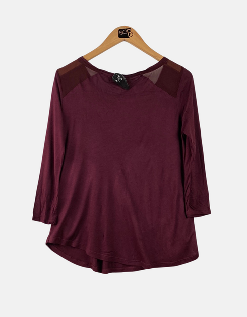Maroon blouse FM