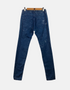 Classic Blue Slim-Fit Denim Jeans
