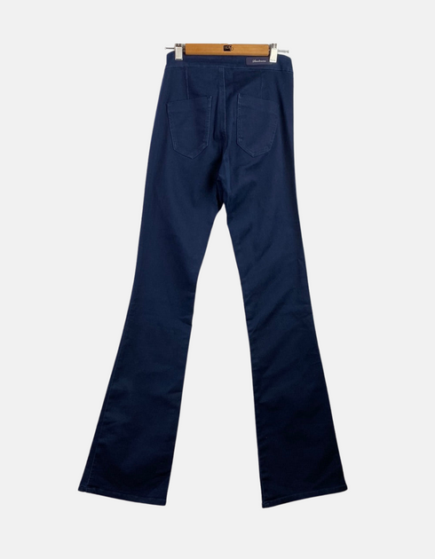 Classic Navy-Blue Flare Pants