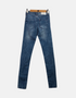 Faded Slim Fit Blue Jeans