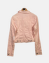 Pink denim jacket Stone FM