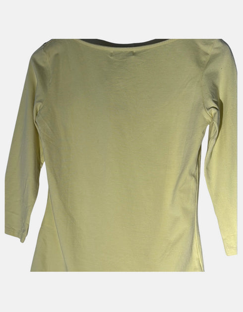 Lemon Zest Scoop Neck Top