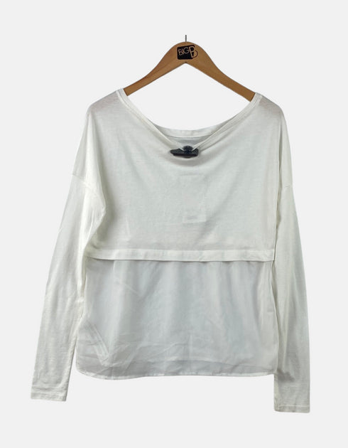 Sheer Long Sleeve Layered Top for Women
