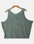 Misty Sage Crop Tank