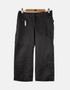 Women's Cropped Black Trousers