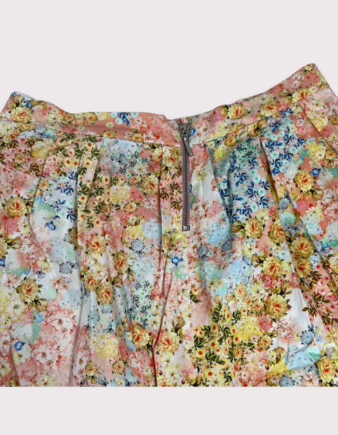 Coral Bloom Frill Bikini Bottoms