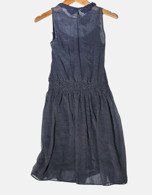 Midnight Polka Dot Delight Dress
