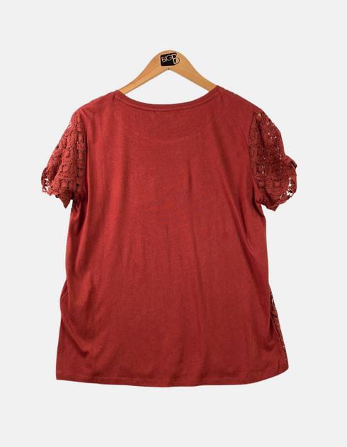 Maroon blouse FM
