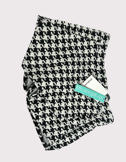 Monochrome Houndstooth Shorts F