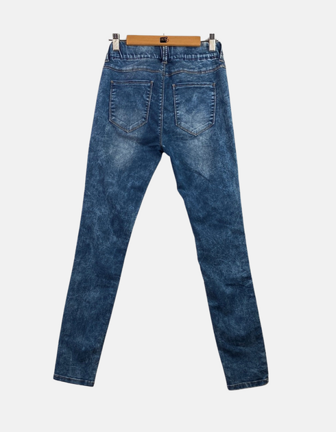 Blue Washed Skinny Jeans