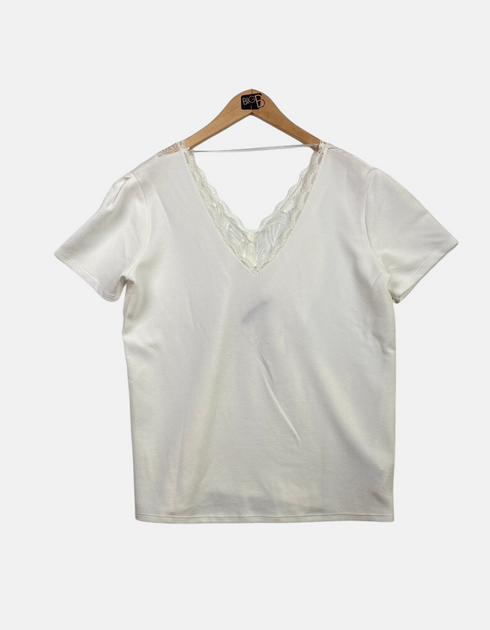 White colour blouse FM