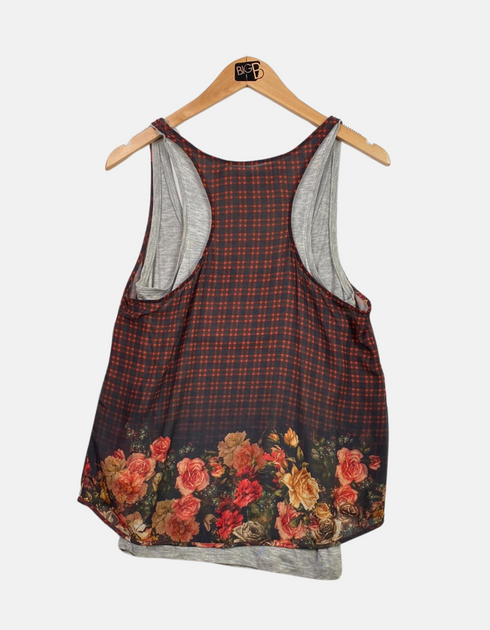 Tank gray and black rose FM