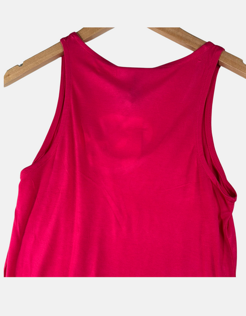 Crimson Sleeveless Tank Top