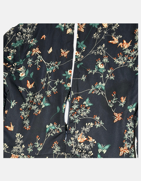 Women's Floral Print Wide-Leg Jumpsuit
